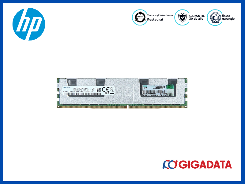 HP 805358-B21 - 64GB (1x64GB) Quad Rank LR DDR4-2400 Kit de Memorie - 1