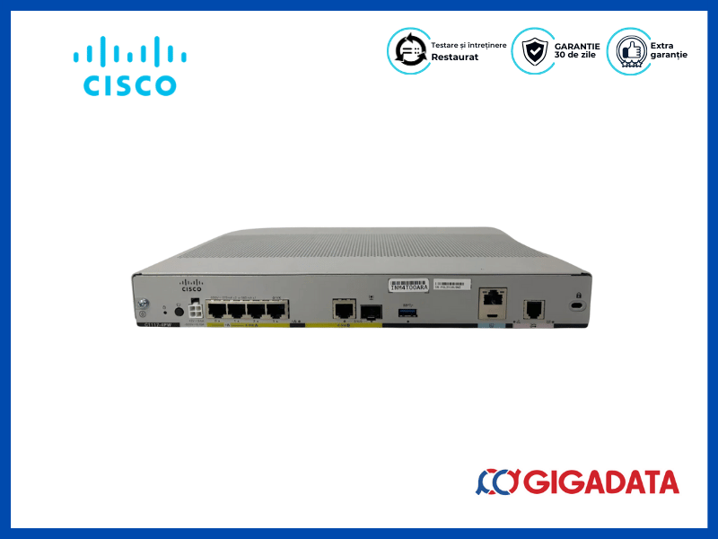 Cisco C1117-4PWE Wi-Fi 5 IEEE 802.11ac ADSL2, VDSL2+ Modem/Wireless Router - 2