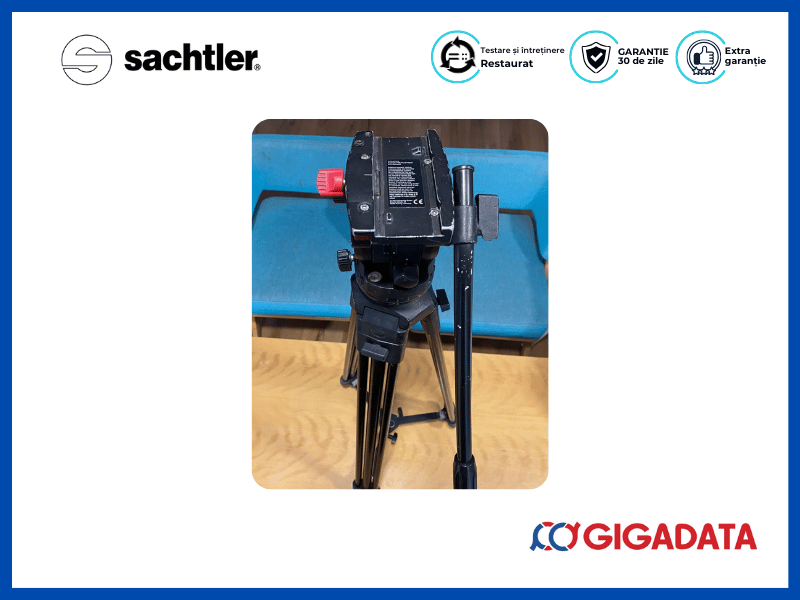 Sachtler FSB 4 Fluid Head with Sideload Camera Plate and Pan Bar - 3