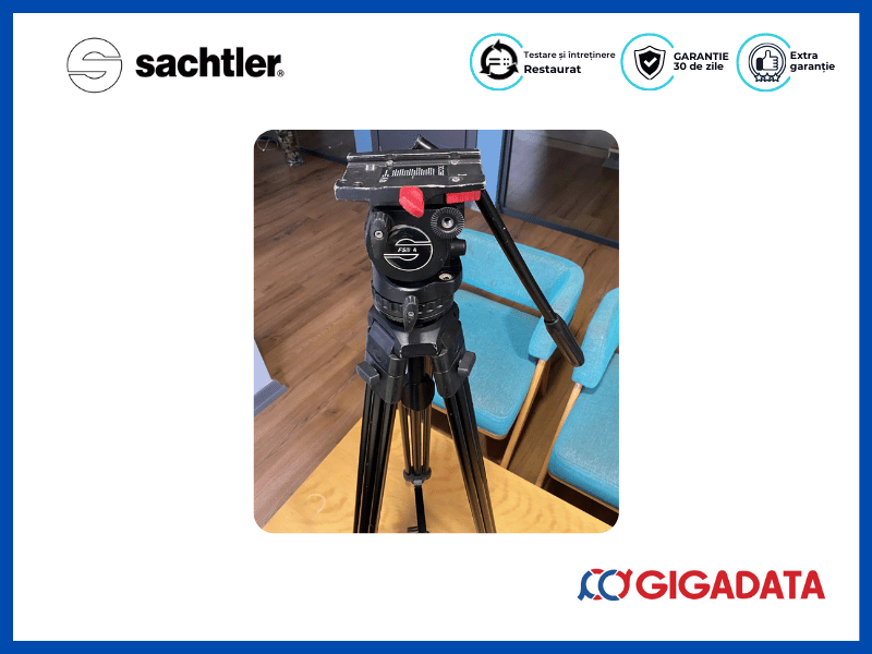 Sachtler FSB 4 Fluid Head with Sideload Camera Plate and Pan Bar - 2