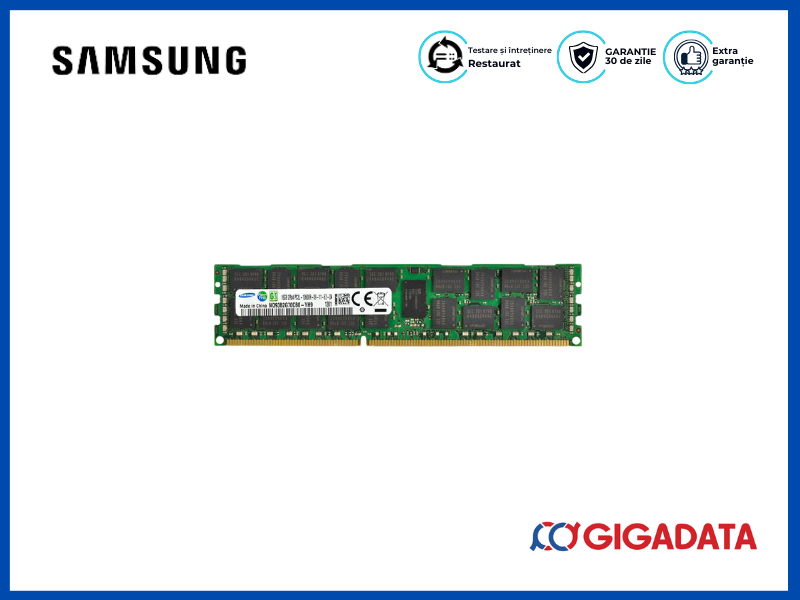 Samsung M393B2G70CB0-YH9 16GB PC3-10600 DDR3-1333MT/s 2RX4 ECC Memory - 1