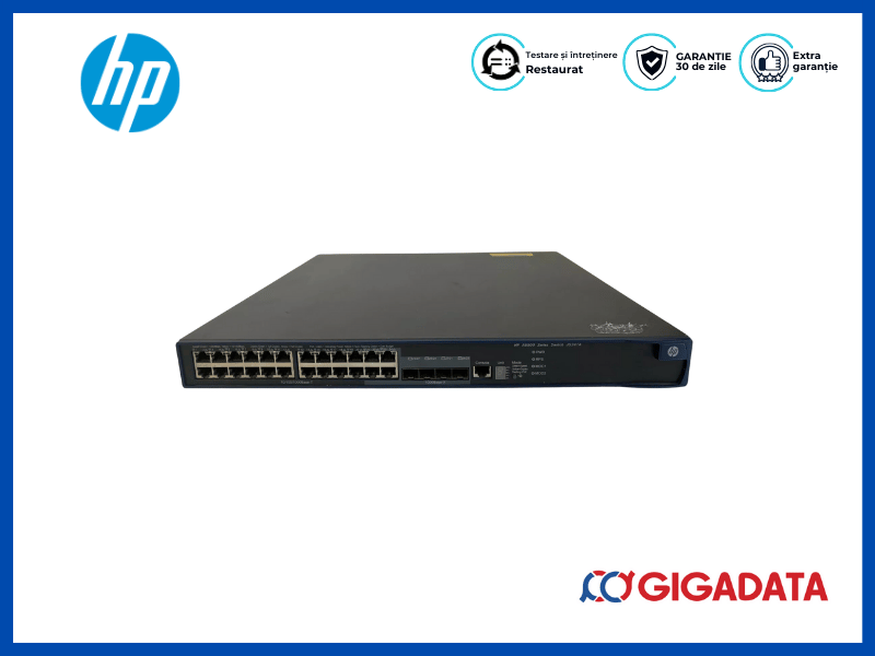 HP JG241A 5500-24G-POE+ EI Switch 24 Gigabit POE Ports and 4 SFP Ports - 1